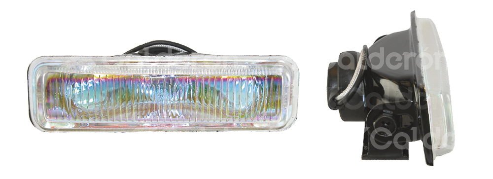 FARO DE HALOGENO RECTANGULAR TORNASOL JUEGO DE 2 PIEZAS (5x1.5x2.5) HY051 IMPORTACION
