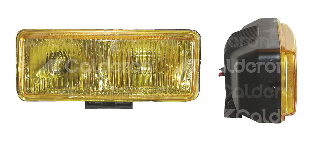 FARO DE HALOGENO RECTANGULAR AMBAR JUEGO DE 2 PIEZAS (7.5x3x3.5) HY116B IMPORTACION