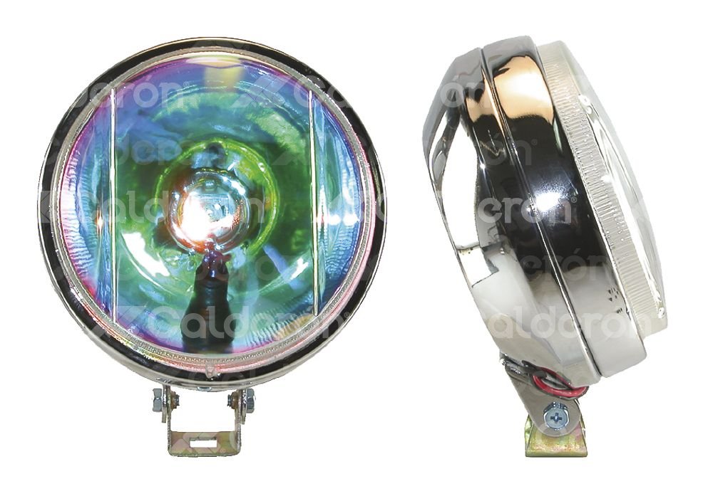 FARO DE HALOGENO REDONDO TORNASOL JUEGO DE 2 PIEZAS (5.5x5.5x3) HY042A IMPORTACION
