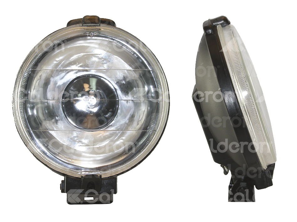 FARO DE HALOGENO REDONDO BLANCO JUEGO DE 2 PIEZAS (6.5x6.5x3) HY087A IMPORTACION