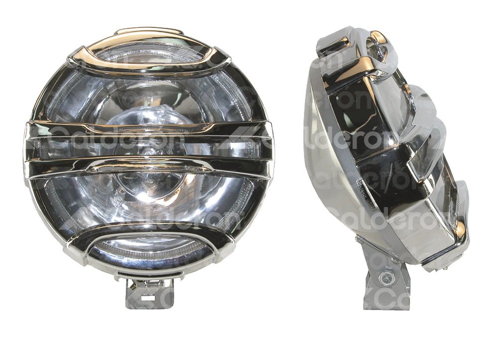 FARO HALOGENO REDONDO BLANCO 1PZA.(6.5x6.5x3.5). No. HY-015 IMPORTACION