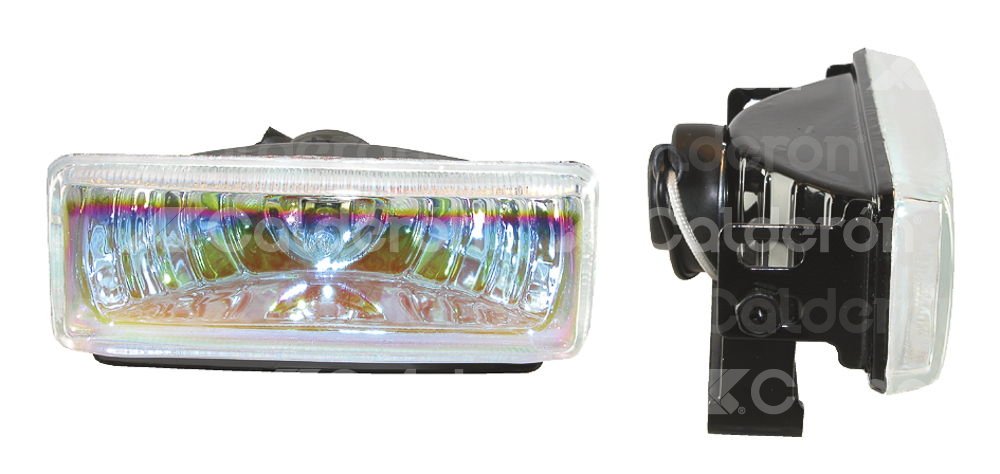 FARO DE HALOGENO RECTANGULAR TORNASOL JUEGO DE 2 PIEZAS (5x2x3) HY260 IMPORTACION