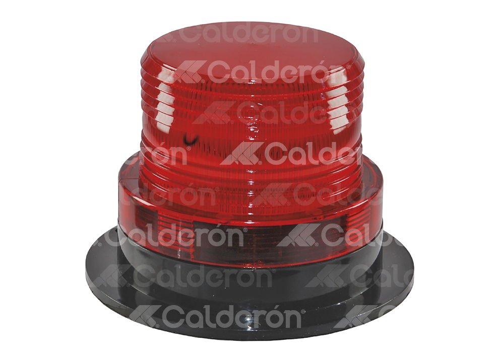 TORRETA FIJA ROJA STROBO 12-110VCD 4"  TKSF-66R IMPORTACION