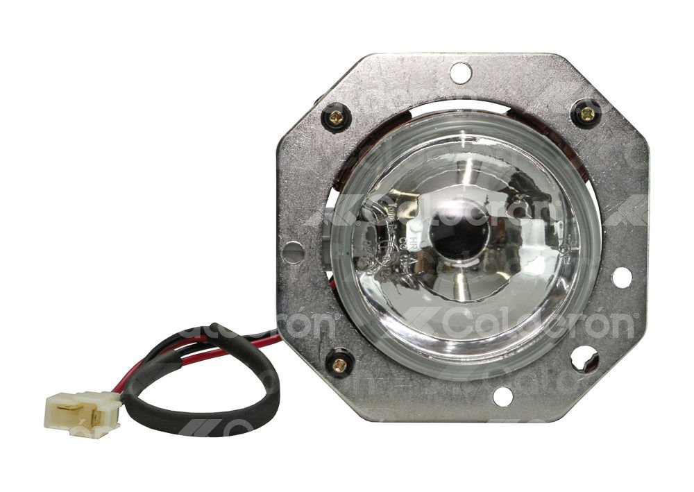 FARO HALOGENO LUZ ALTA SIN FOCO H7 CON POS CON BASE 90MM. EN03005 IMPORTACION