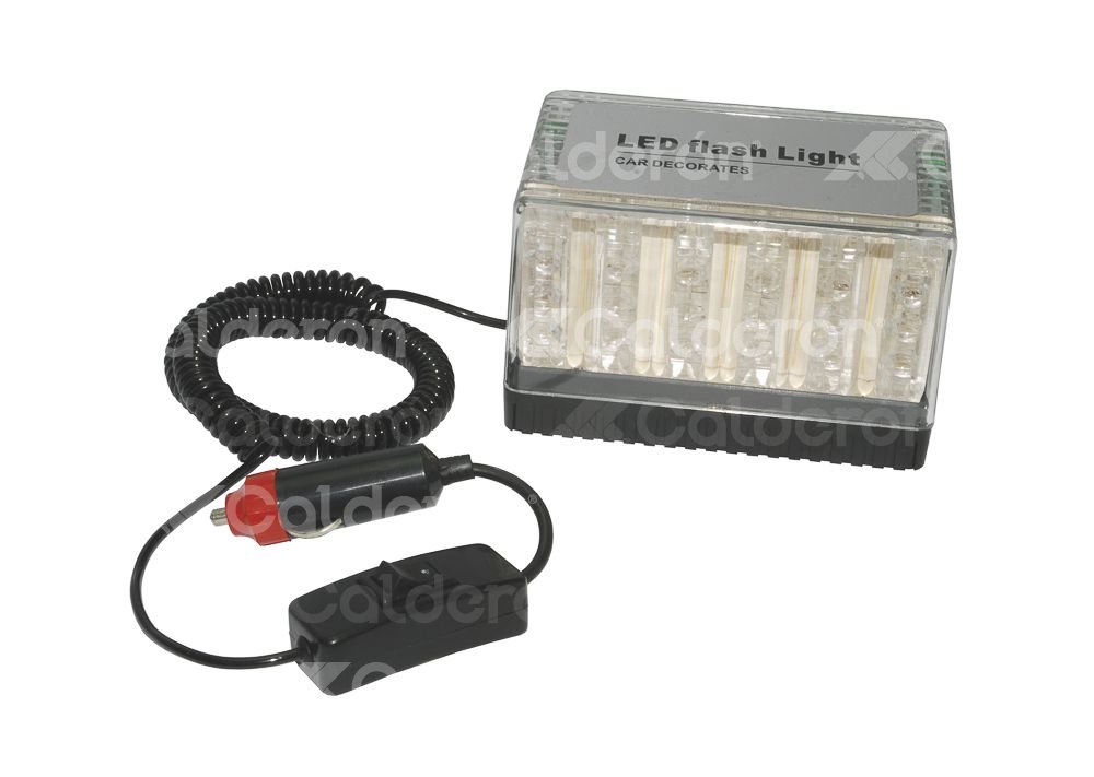 TORRETA LUZ LED 12V 48LEDS AMBAR TOR1056A IMPORTACION