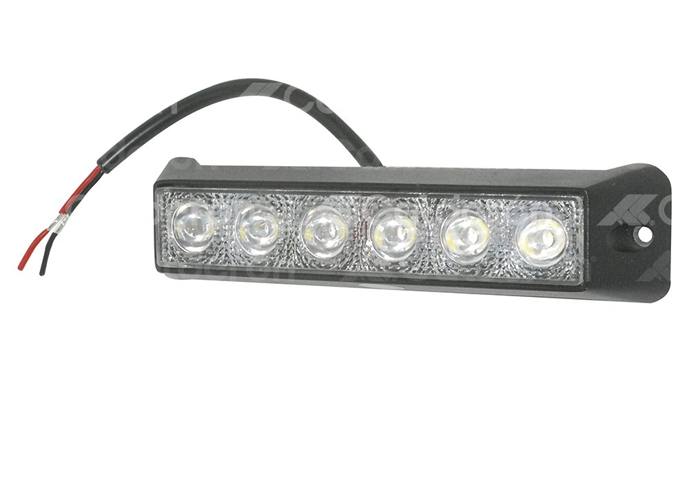BARRA 6LEDS 60W 10-30V 18W 188x45x32mm EN-CM7018 IMPORTACION