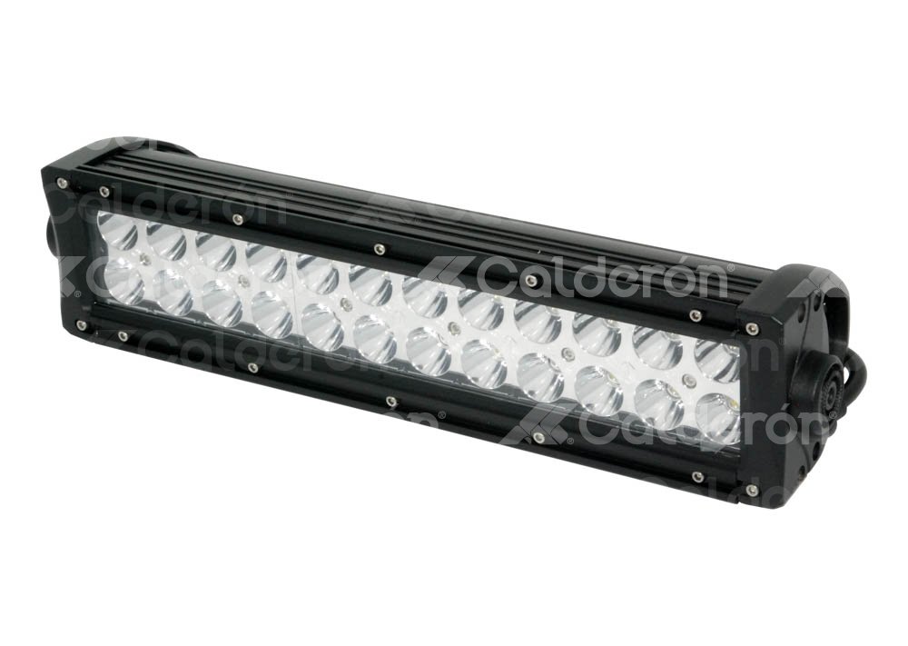 BARRA LED 24 LEDS 2 FILAS 3W 13.5" 72W EN-CM5237 IMPORTACION
