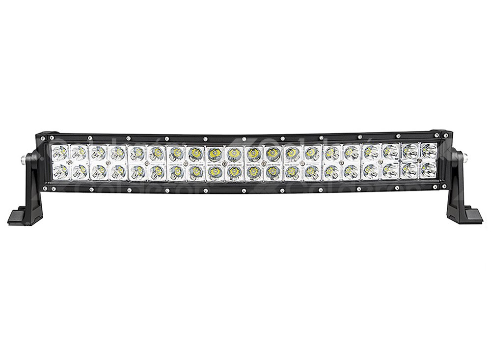 BARRA LEDS 40 LEDS 2 FILAS 3W CURVO 20" 120W EN-CM5284 IMPORTACION