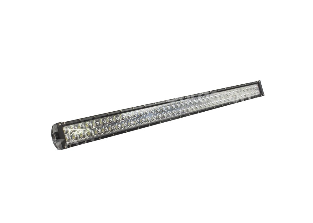 BARRA LEDS 80 LEDS 2 FILAS 3W FLASH 2 COLORES AMBAR Y BLANCO, CON STROBO 41.5" 240W CM5260 IMPORTACION