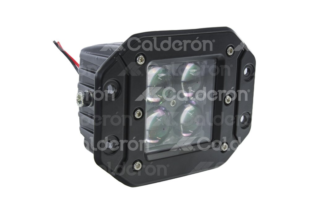 FARO DE LED CUBO 4LED LUPA 60W 10-30V16W 121x91x80m ENCM5016L4D IMPORTACION
