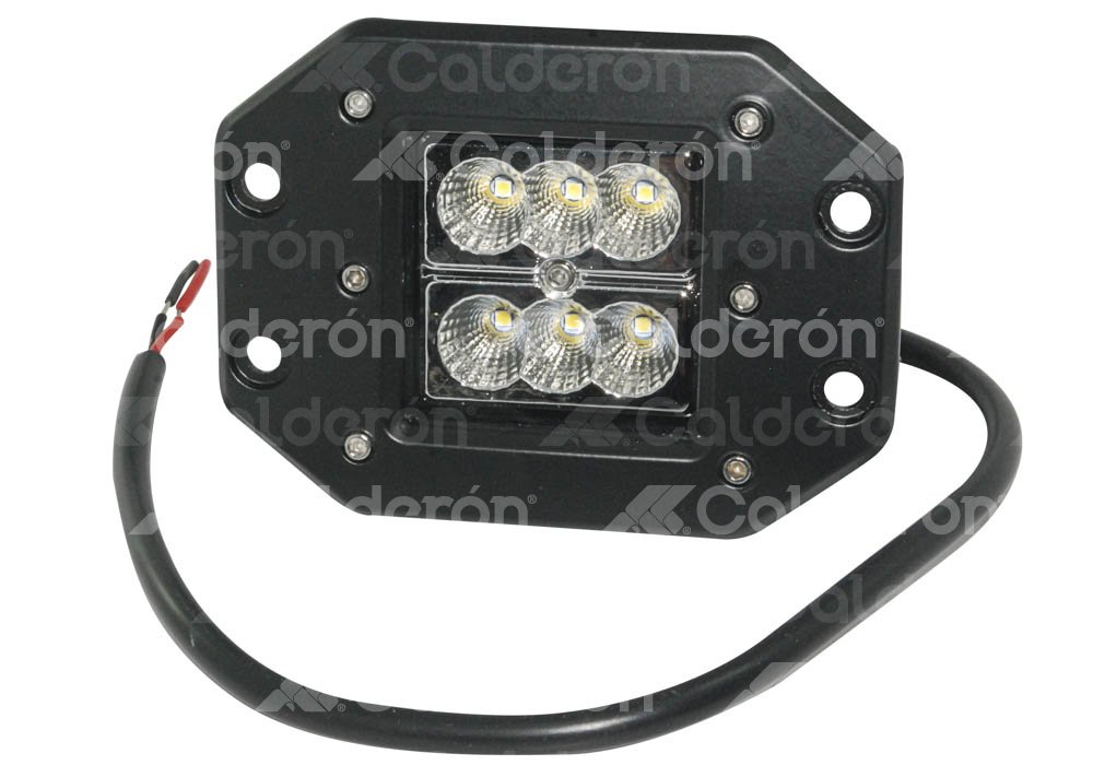 FARO DE LED CUBO 6LED 60W 10-30V 24W 121x91x80mm  ENCM5024DL IMPORTACION