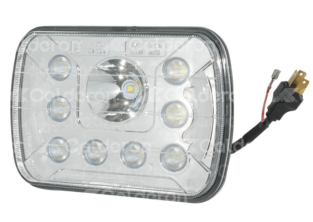 FARO LED RECTANGULAR 9LEDS 60W 10-30V 45W 7" EN-CM5045-7N IMPORTACION