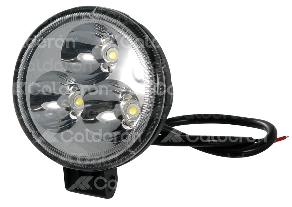 FARO DE LED REDONDO 3LED 60W 10-30V 9W 87x83x51mm  EN-CM5009R IMPORTACION