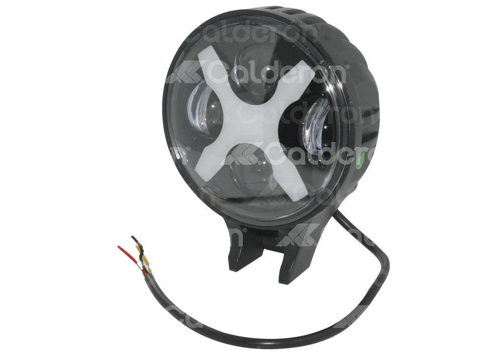 FARO DE LED REDONDO 4LED/OJO ANGEL 60W 10-30V 15W 6" ENCM7103 IMPORTACION