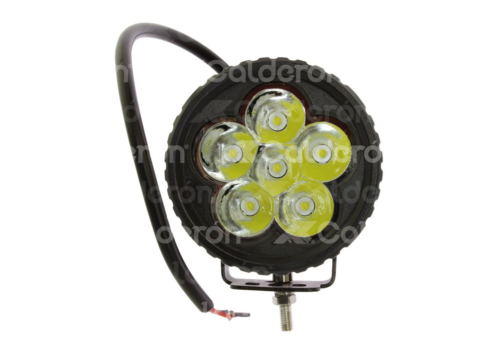 FARO LED REDONDO 6 LEDS 10W 90MMx58MM EN-5018C IMPORTACION