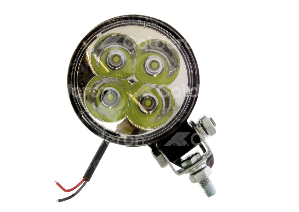FARO LED REDONDO 4LEDS "TIPO Z" 9-32V 12W 85mm (3.5") 2 PIEZAS FAL8012W IMPORTACION