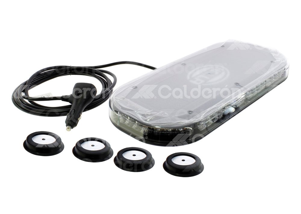 TORRETA MAGNETICA AMBAR 12-24V HELLA 42LED 24 CAMBIOS H27997011 HELLA