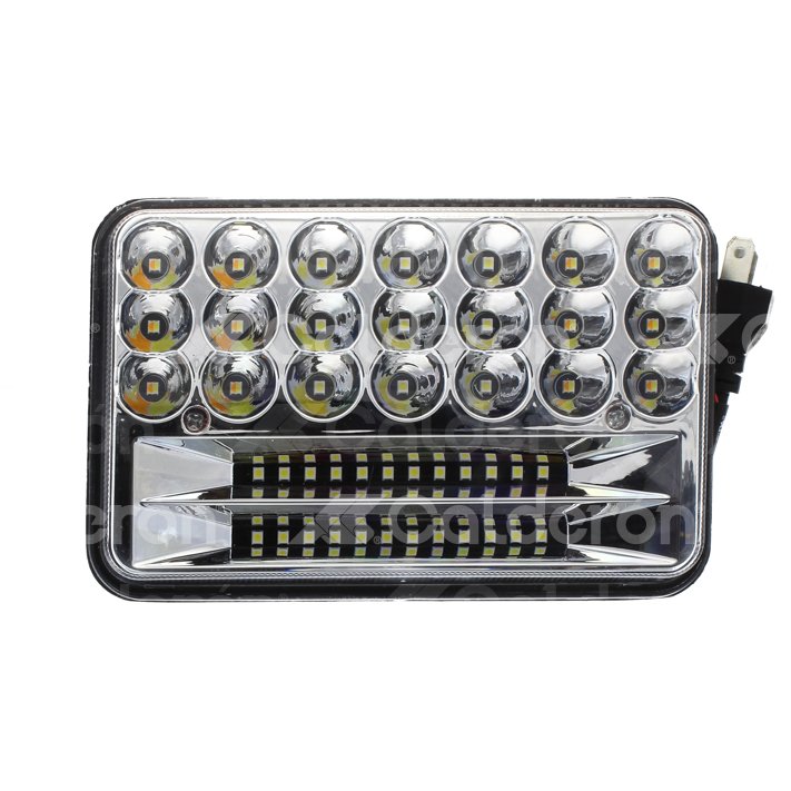 FARO LEDS CURATRO CABLES ESTROBO CON SOPORTE 45LEDS 167*108*35MM ENCAL-FL5S IMPORTACION