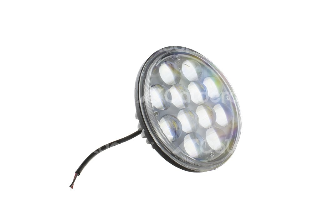 FARO LED REDONDO 12 LED LUPA 5.5" (14CM) FAL8036WSET-CVT IMPORTACION