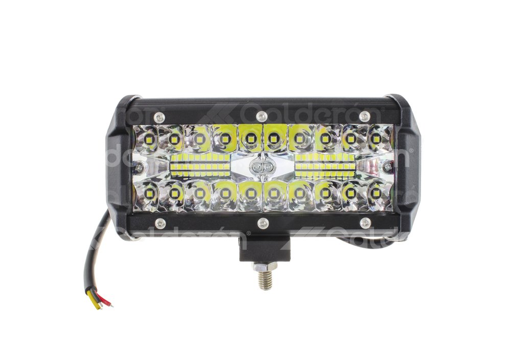 BARRA LED 40 LEDS 2 FILAS 12-30V CON STROBO 168x78x63mm PIEZA FAL03-CVT IMPORTACION