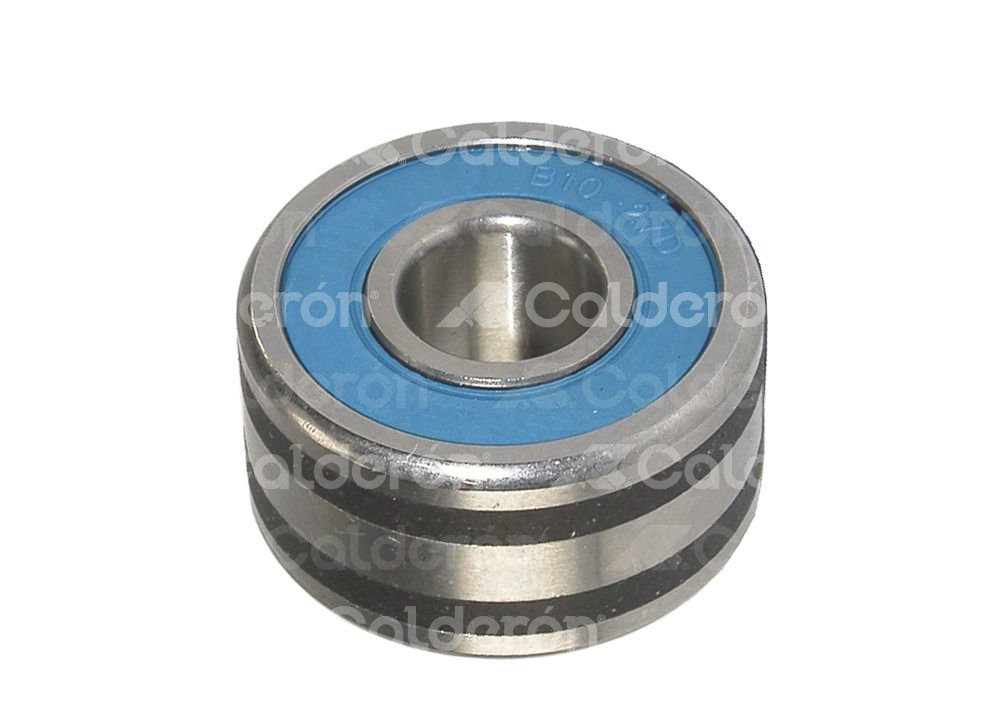 BALERO RODAFRIC ALTERNADOR MITSUBISHI  B10-27D (TOPAZ). MEDIDAS: DI 10mm x DE 27mm x A 14mm, NO. B10-27D, WAI: 10-900-4W , MITSUBISHI: SC008ILHIA, AMSCO: B1027D, FORD: E9PZ-10A04-A RODAFRIC