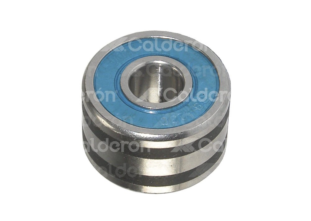BALERO RODAFRIC ALTERNADOR CHRYSLER MITSUBISHI  B8-23D. MEDIDAS: DI 8mm x DE 23mm x A 14mm, NO. B8-23D, WAI: 10-800-4 , MITSUBISHI: S930P61201, SC8A05LHI, AMSCO: B823D RODAFRIC