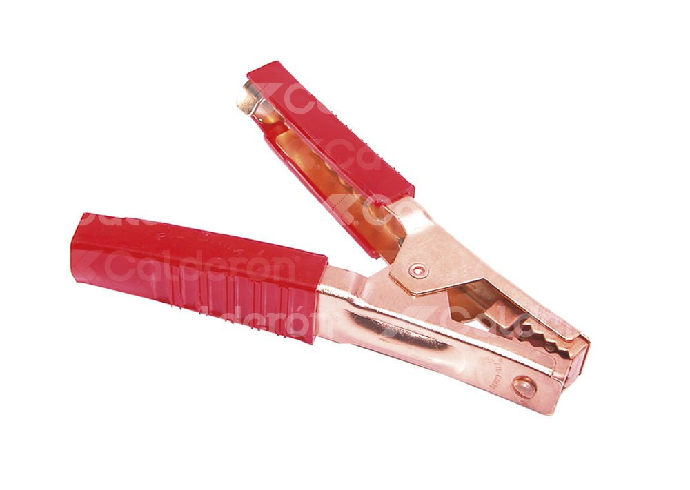 CAIMAN REFORZADO ROJO PARA TRAILER FABRICADAS DE ACERO CALIBRE 18, ACABADO NIQUEL COBRE, CON RESORTE DE ACERO PIANO IMPORTADO CALIBRE 11, REMACHE GALVANIZADO Y MANGOS DE POLIPROPILENO, PC43NR FILL-GRIM