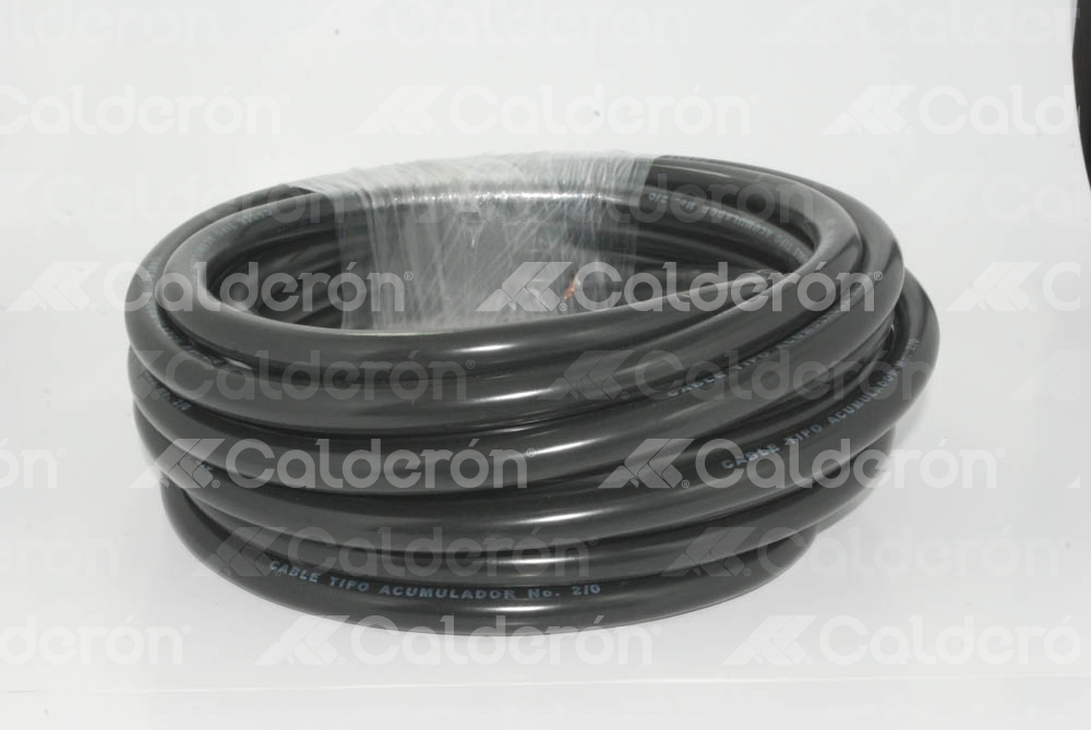 CABLE DE BATERIA NEGRO 2/0 10 METROS M0046