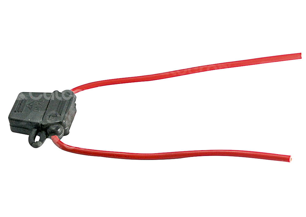 PORTA FUSIBLE CLAVIJA Y MINI CALIBRE 14 CON TAPA PVC GM201 M0051