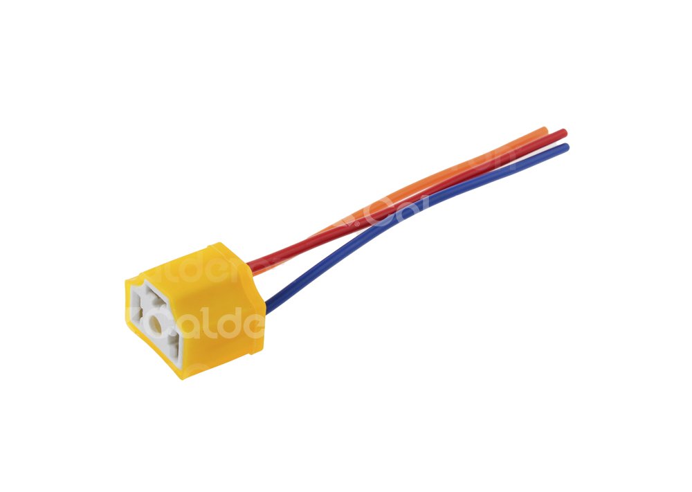 ENCHUFE MOTOCICLETA H4 CERAMICA 3 CABLES ENZOQ-4107-0001 QUMO