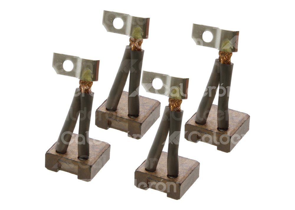 CARBON PERKINS BOSCH (-) SERIES 358, 359, 365; MARELLI DD. SISTEMA: BOSCH. MEDIDAS: 10mm T x 25mm W x 23mm L x 45mm LL. No. WAI: 68-9116; BOSCH MARCHA: 2004-320-220; 2007-014-052; SEC NR: 10390268; Ref. B-B052; C51T, FA-125, CB20-5 DONON