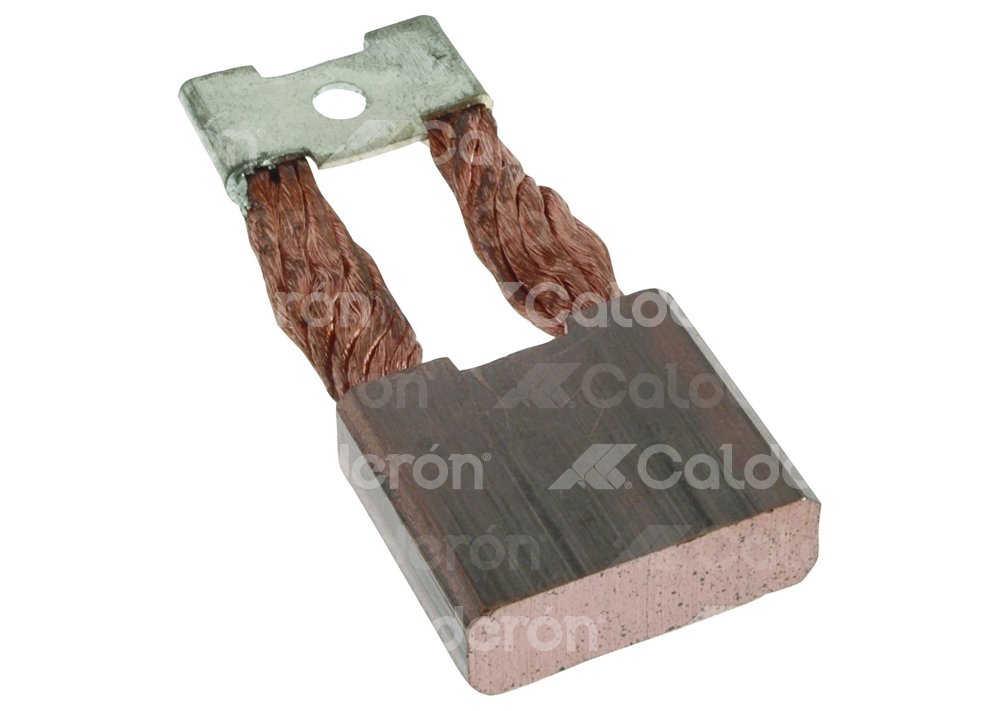 CARBON WAI DELCO 37MT, 41MT, SERIES DD, 12V, MEDIDAS: ESPESOR: 9.5MM, ANCHO: 28.5MM, LONGITUD: 24MM, LONGITUD TOTAL: 33MM, R-135, WAI: 68-129 WAI