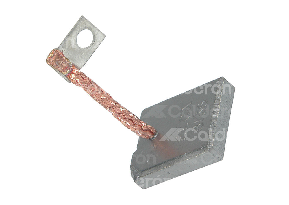 CARBON VOLKSWAGEN GENERADOR ELCA. SISTEMA: Bosch. MEDIDAS: 5.5mm T x 22mm W x 25mm L x 25mm LL. No. WAI: 81-91202; BOSCH: 9108-040-014, 9001-049-014 (NUEVO); SEC NR: 10390242; Ref. No. B-165 M0034