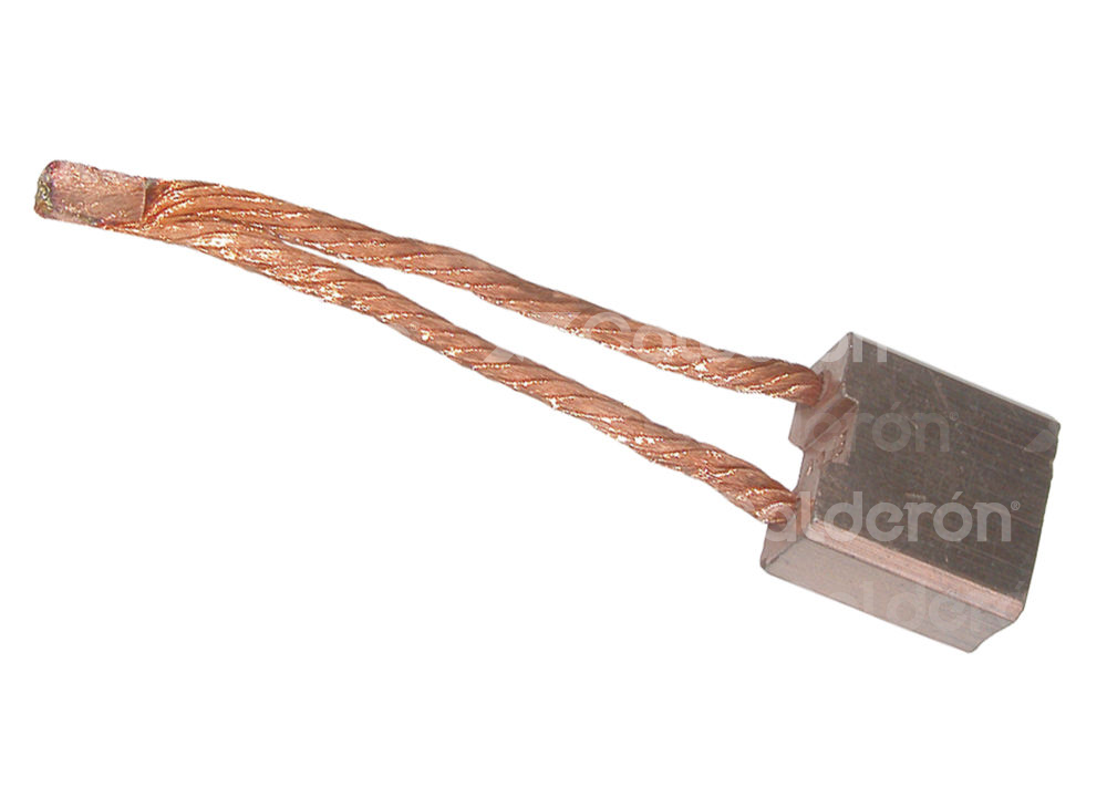 CARBON RENAULT (-) ELCA. SISTEMA: Ducellier. MEDIDAS: 8mm T x 15mm W x 14.5mm L x 43mm LL. No. WAI: 68-9405; DUCELLIER: 99541; SEC NR: 10390278; Ref. VF24 M0034