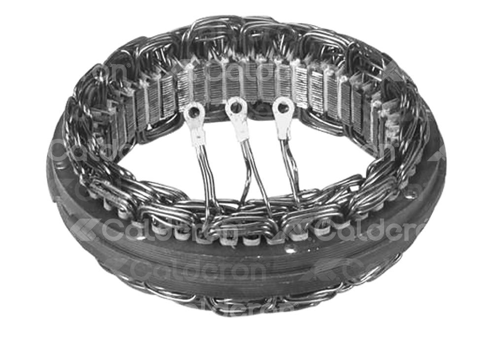 ESTATOR DELCO 27SI 12-24V 65-80A. SISTEMA: Delco. No. Delco 801818, 1852033; Leece-Neville 98818 No. WAI: 27-114  Dimensiones: 117mm ID x 162mm Mtg. OD IMPORTACION