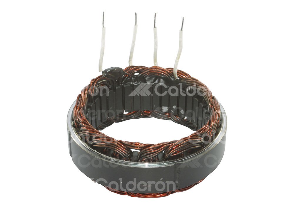 ESTATOR VOLVO 7550 24V 80A. SISTEMA: Bosch. BOSCH ACTUAL: 1986AE1102, BOSCH ANTERIOR: 1125045167, 6033GD3066 No. WAI: 27-9117  Dimensiones: 104mm ID x 142mm Mtg. OD BOSCH