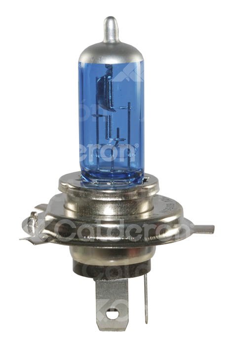 FOCO HALOGENO H4-P43t 12V 60W TIPO XENON SUPER BLANCO IMPORTACION