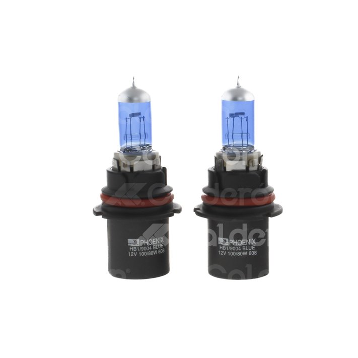 FOCO HALOGENO 9004 12V 100W  BLUE (BLISTER 2 PIEZAS) PHOENIX PHOENIX