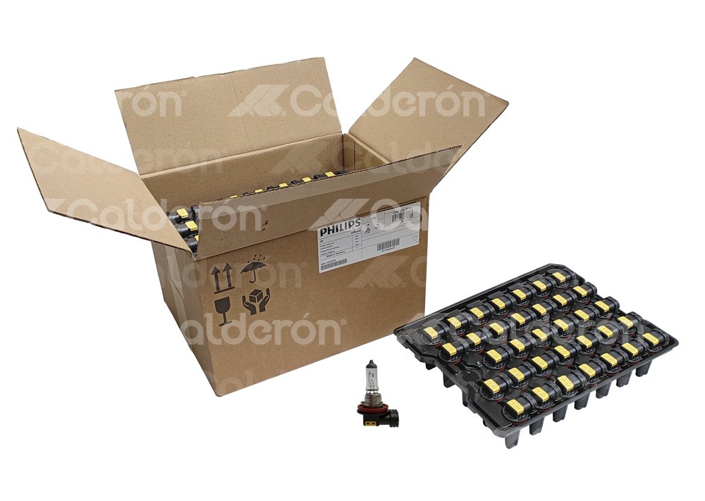 FOCO PHILIPS H8 12V 35W PGJ19-1 (GRANEL) PHILIPS: 12360IP PHILIPS