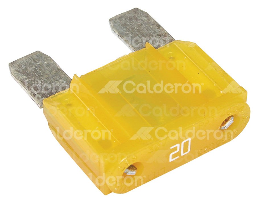 FUSIBLE DE CLAVIJA MAXI 20A ESTAÑO PREMIUM IMPORTACION