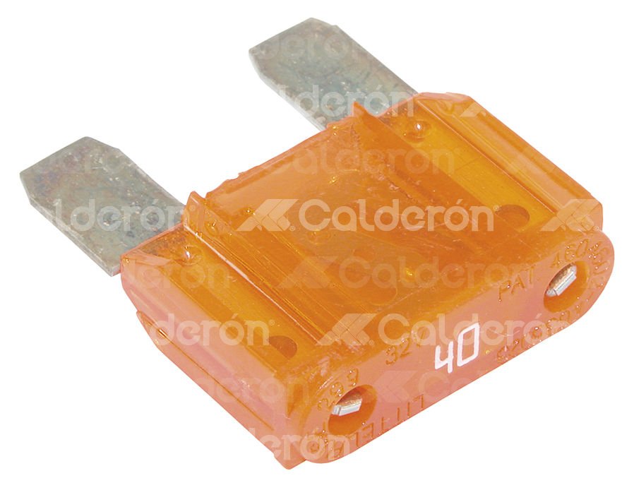 FUSIBLE DE CLAVIJA MAXI 40A ESTAÑO PREMIUM IMPORTACION