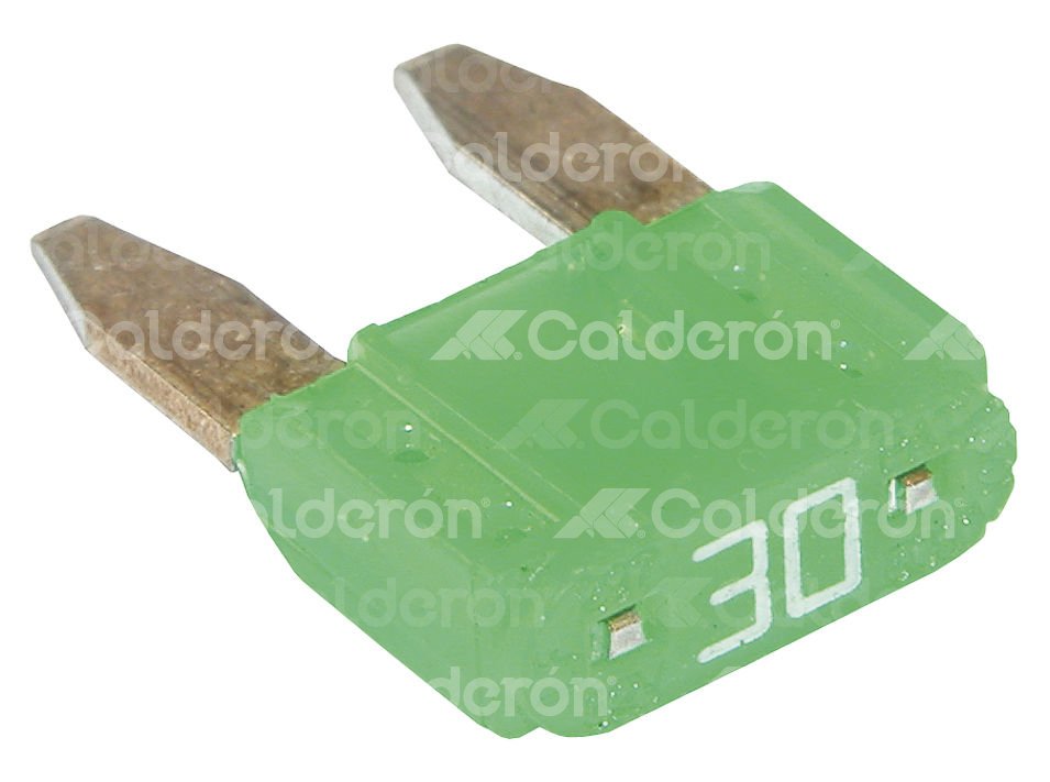 FUSIBLE DE CLAVIJA MINI 30A ESTAÑO PREMIUM IMPORTACION