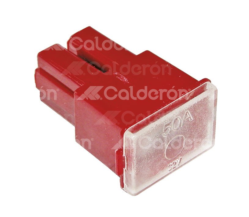 FUSIBLE MODERNO TERMINAL HEMBRA ROJO 50A. No. PAL-050 CN IMPORTACION