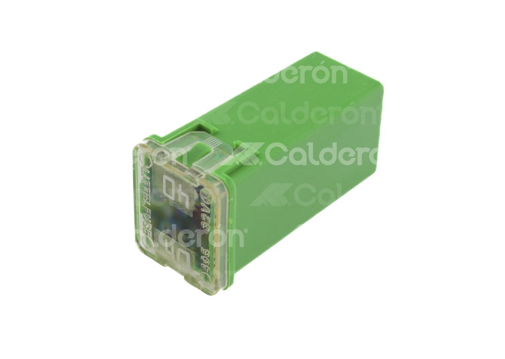 FUSIBLE MODERNO HEMBRA MINI VERDE 40A 0495040.UXA LITTELFUSE