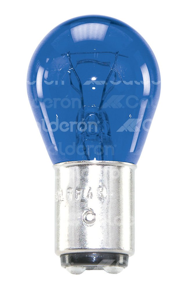 FOCO 1157 12V 27/9W BAY15d AZUL IMPORTACION