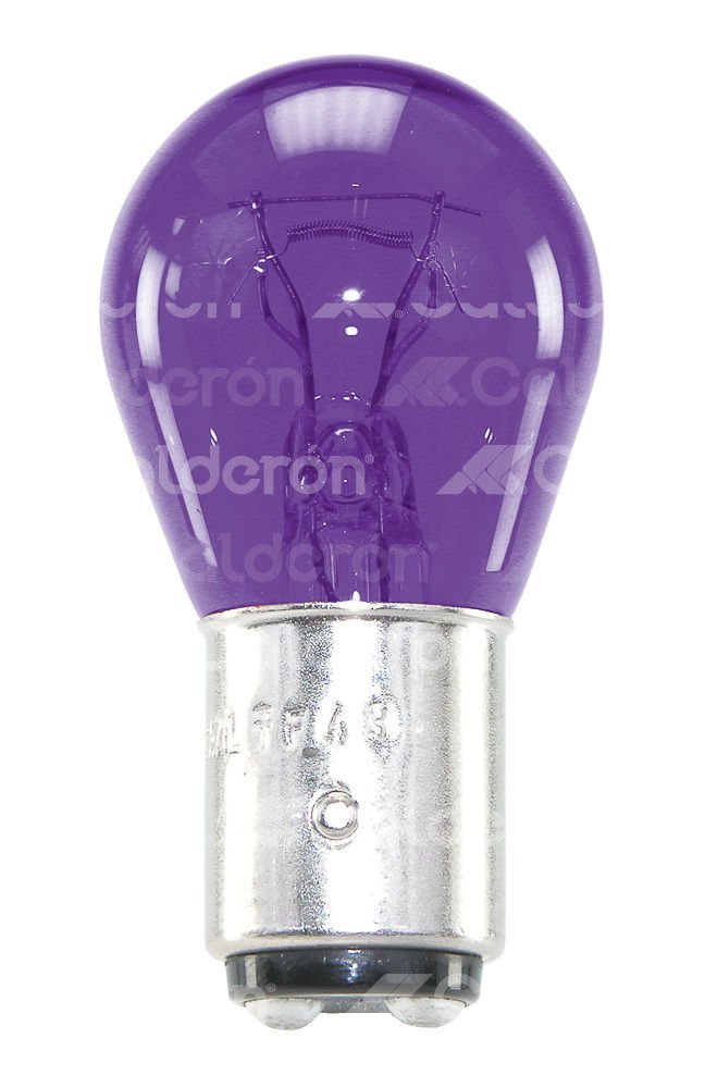 FOCO 1157 12V 27/9W BAY15d PURPURA IMPORTACION