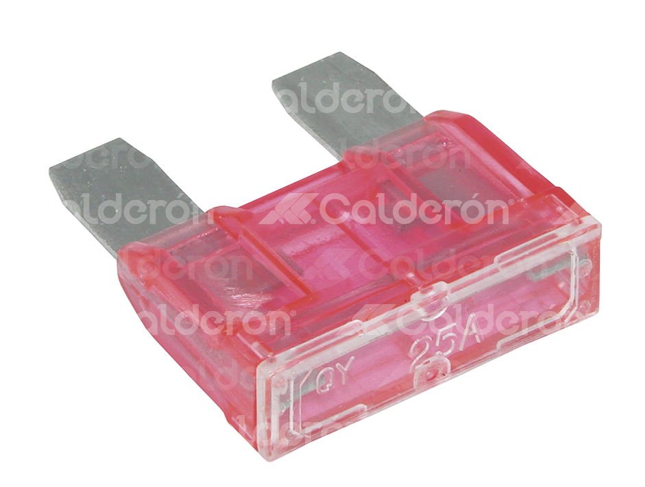 FUSIBLE DE CLAVIJA MAXI 25A ZINC PREMIUM IMPORTACION