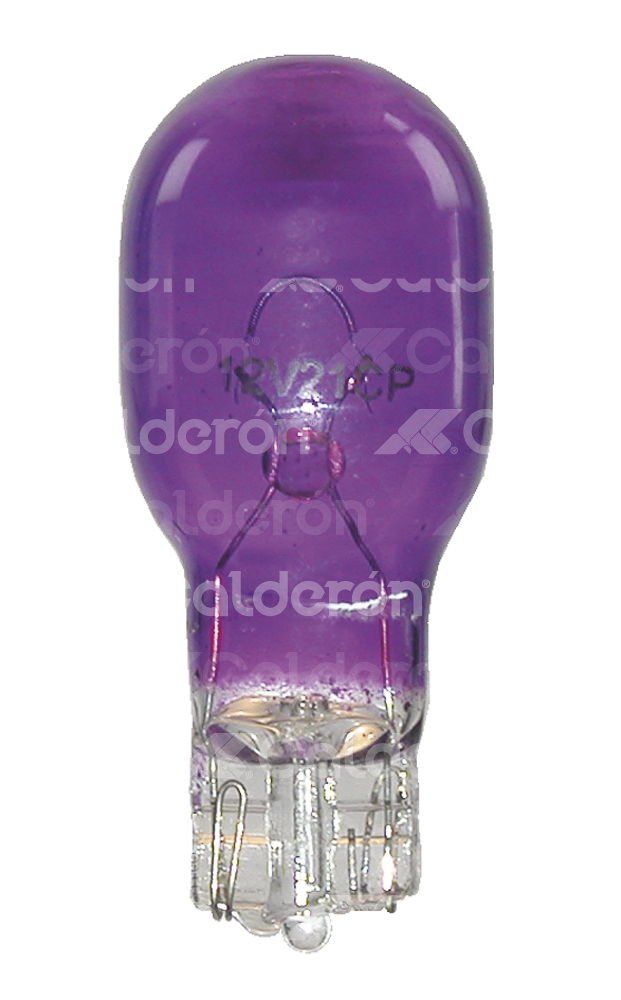 FOCO PELLIZCO GRANDE UVA MY-1412 921 12V 16W W2,1x9,5d PURPURA IMPORTACION