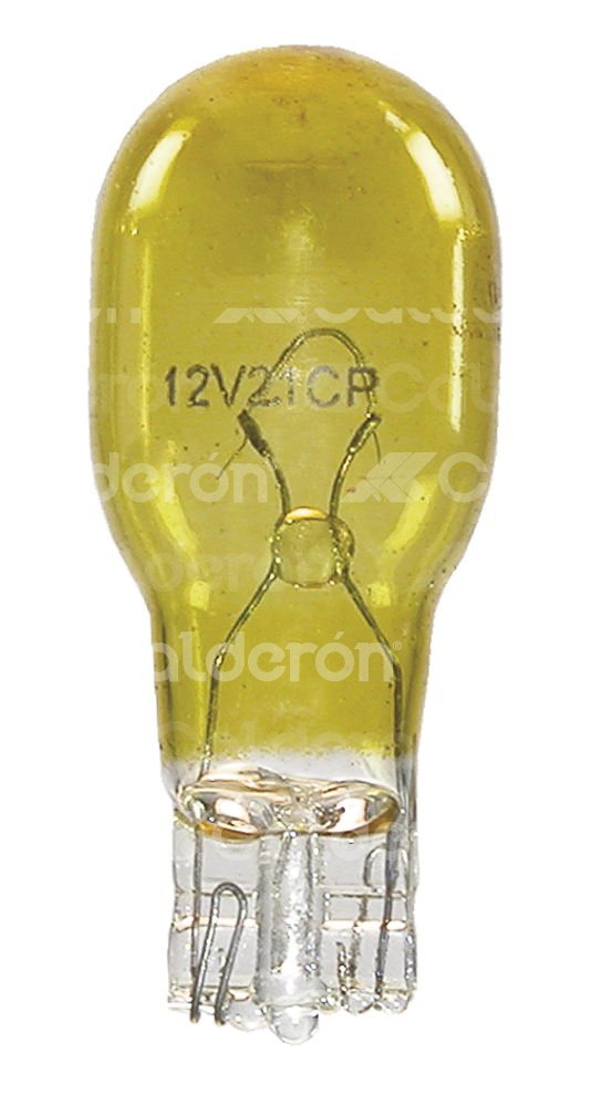 FOCO PELLIZCO GRANDE UVA MY-1412 921 12V 16W W2,1x9,5d AMBAR IMPORTACION