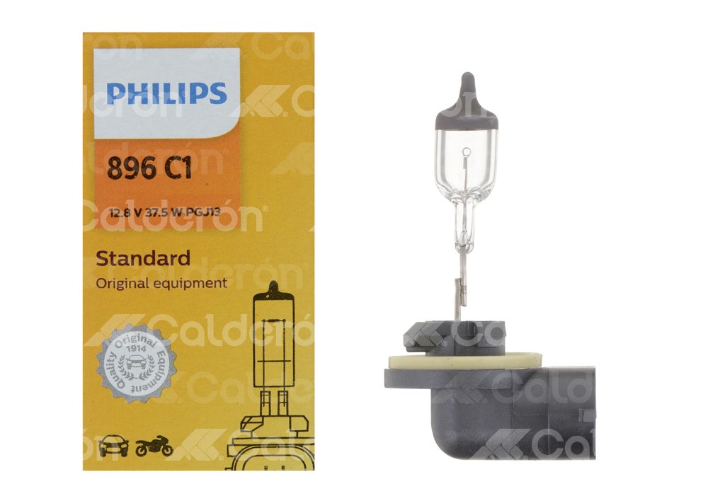 FOCO PHILIPS 896 12.8V 37.5W PGJ13 CAJA-PZ PHILIPS: 896C1 PHILIPS
